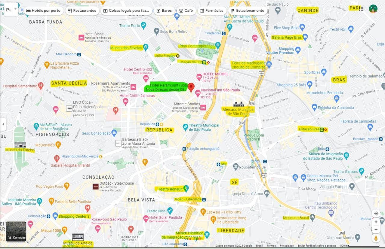 Hotel Paramount- Proximo A 25 De Marco Bras Bom Retiro E Expo Center Norte "Garanta Ja Sua Reserva" São Paulo Luaran gambar